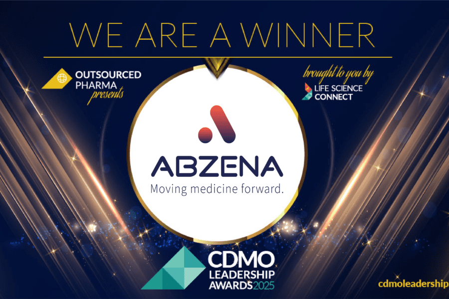 Abzena Wins Champion Award at the 2025 CDMO Leadership Awards